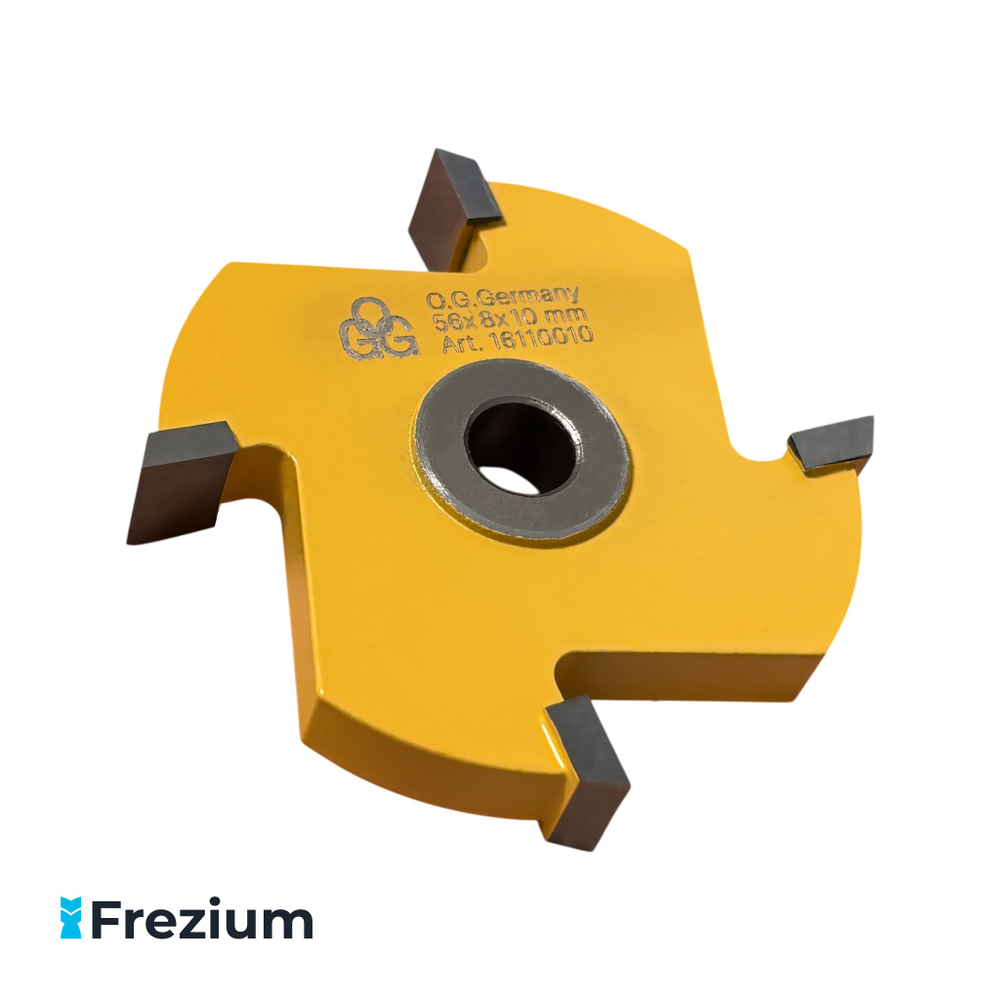 Сменная дисковая фальцевая фреза по дереву "O.G.Germany" 56x8x10 Z4; 16110010