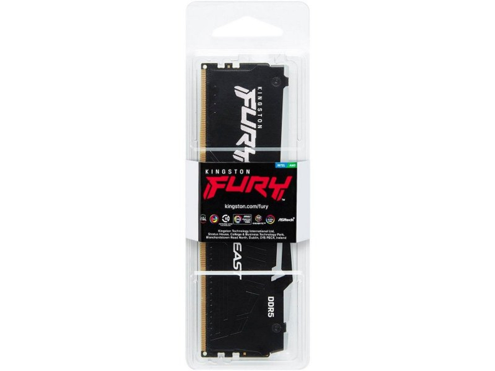 Оперативная память Kingston Fury KF556C40BBA-32, DDR5 1х 32ГБ 5600 МГц, DIMM, RTL