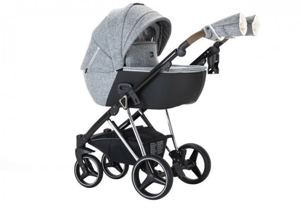 Коляска для новорожденных 2в1 Luxmom F1 (реверсивный блок)
