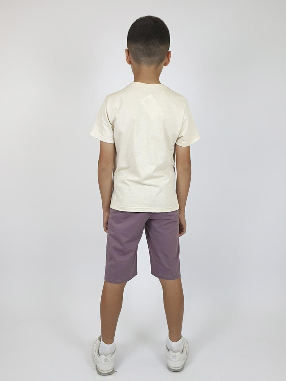 01-125-6 Комплект для мальчика (фуфайка+шорты)