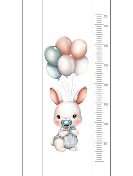 Доска пеленальная BUBO BABY PRIME 78х40 см с фиксаторами и ростомером