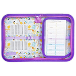 Пенал 190х130мм на молнии с таблистер умножения "Друг всегда рядом" (Хатбер)