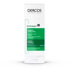 Шампунь регулирующий от перхоти для жирной кожи головы / Dercos 200 мл