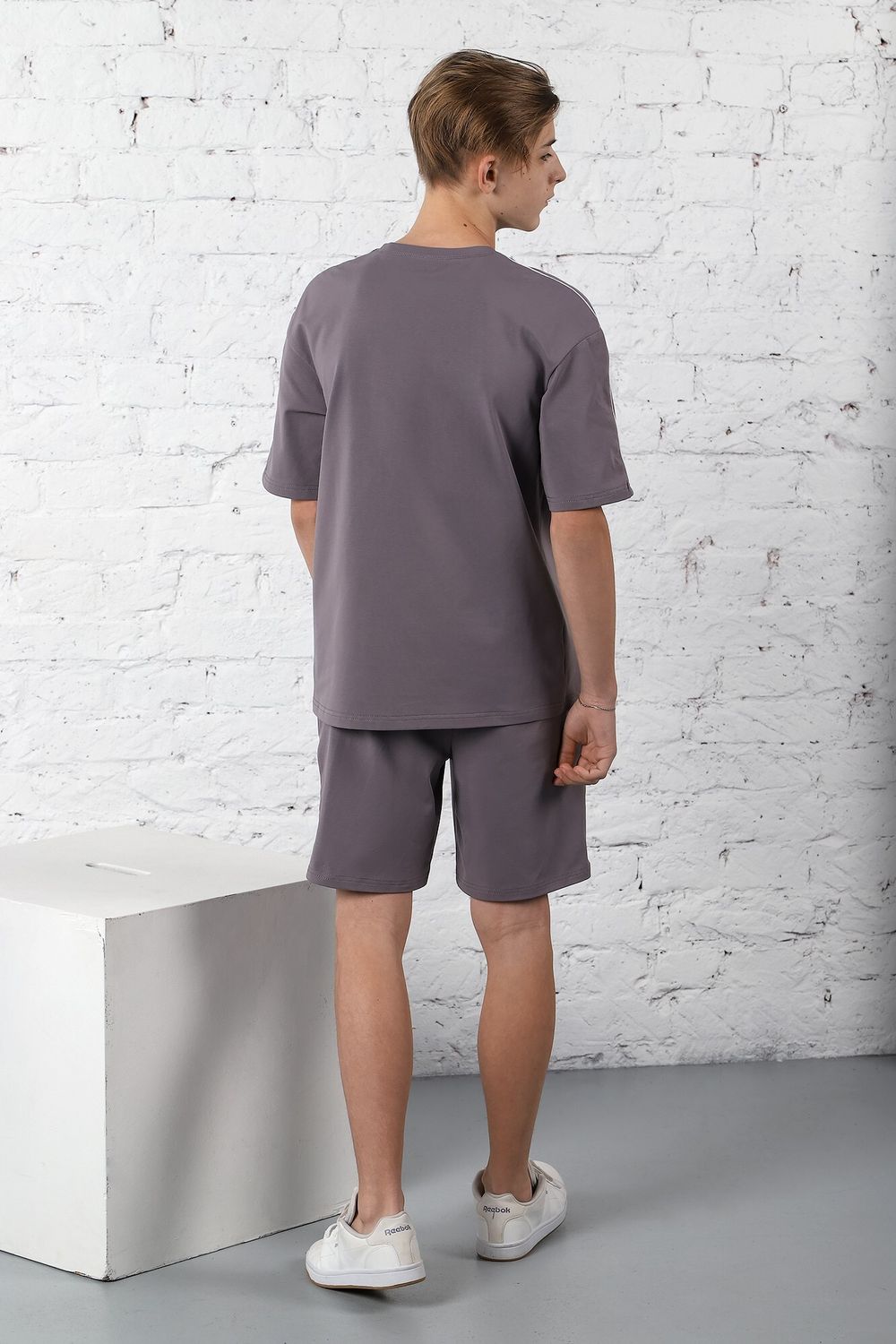 Костюм для мальчика Оливер-1 Виотекс СЕРЫЙ