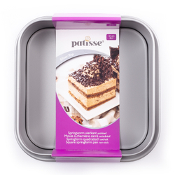 Форма для выпечки квадратная разъемная Patisse Silver 24х24х7 см