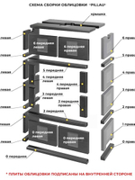 Камин EVEREST D10 «PILLAU» Н-1180 Талькохлорит
