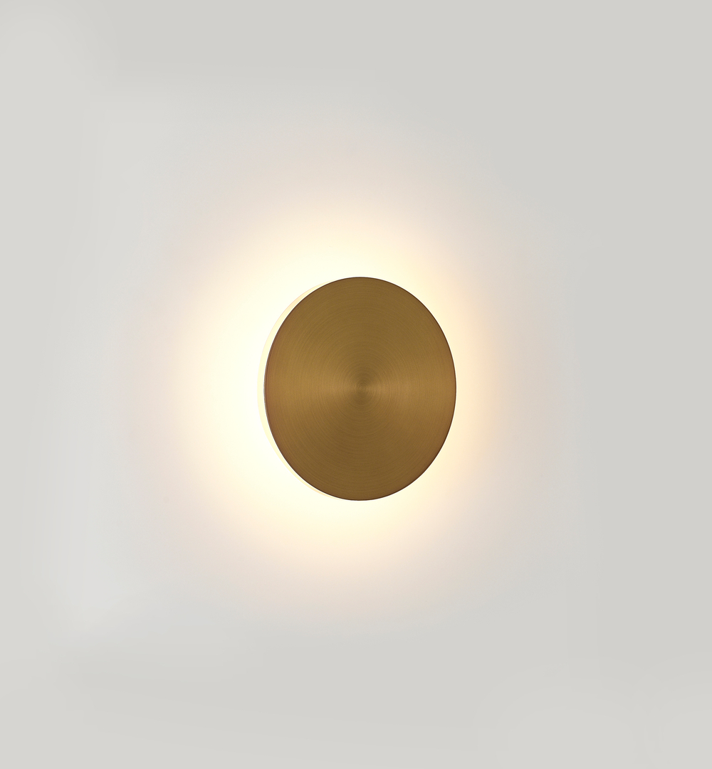 Декоративная панель для Base DL20781,   D150*W11мм,  IP20,  цвет латунь