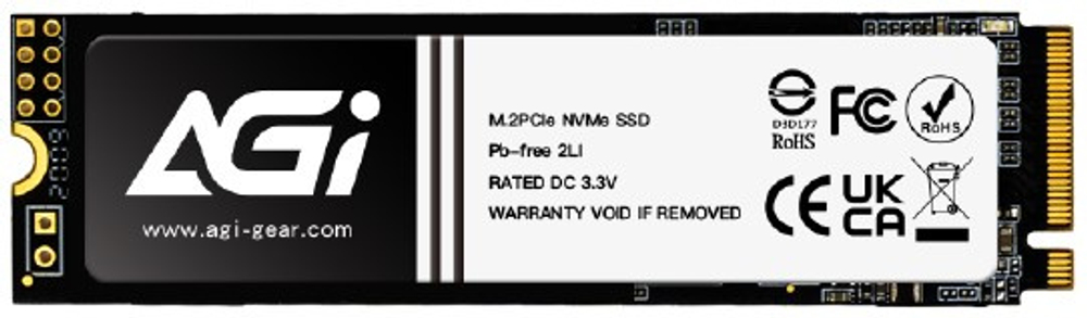 Накопитель SSD M.2 2280 AGI AI298 4096 ГБ