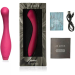 Розовый вибратор Je Joue Juno - 17 см. (Цвет: розовый)