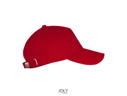 Кепка LONG BEACH 5-ти панельная Красный
