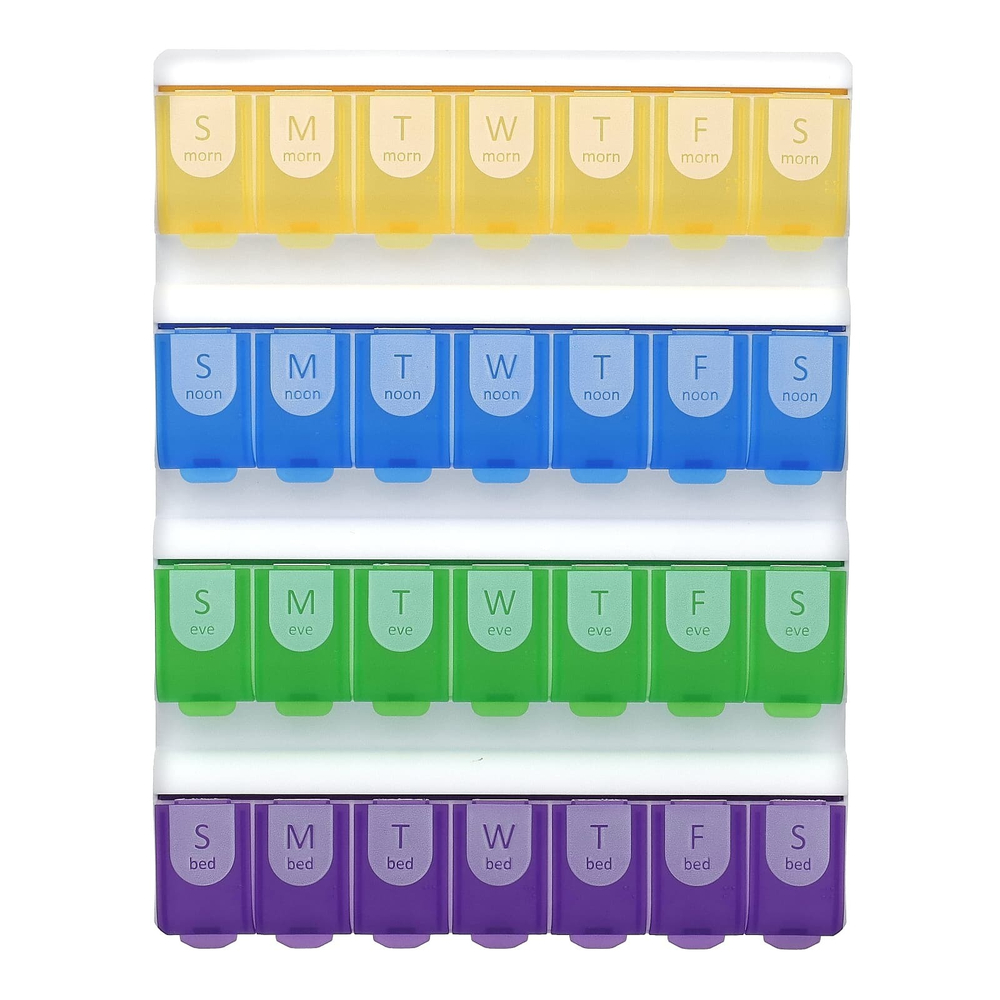 Ezy Dose, еженедельно, 4 шт. в день, с Easy-Fill, 1 шт.