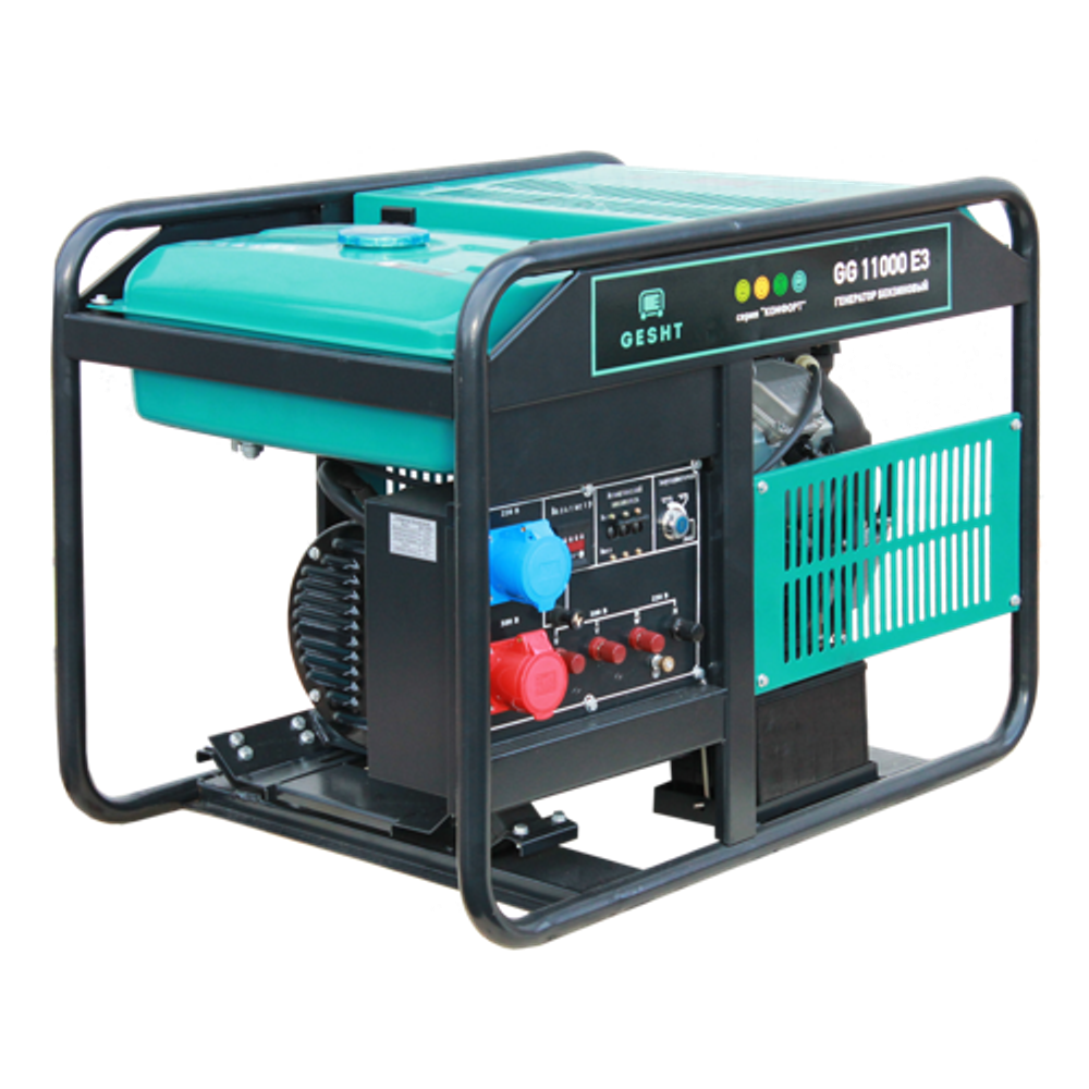 Бензиновый генератор GESHT GG11000E3