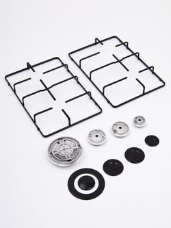 Варочная панель Kumtel KH-43-21, эмалированная сталь, газовый контроль, электроподжиг