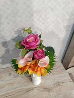 Цветы искуственные декоративные малые букеты