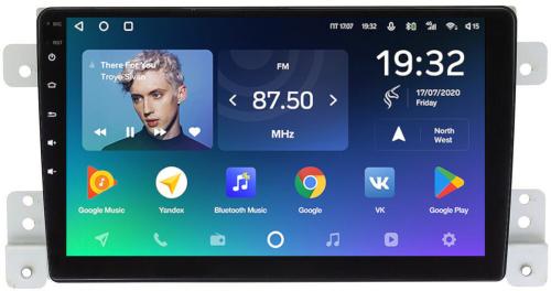 Магнитола для Suzuki Grand Vitara 2005-2016 - Teyes CC2 PLUS монитор 9" QLED, Android 10, Быстрая, SIM-слот