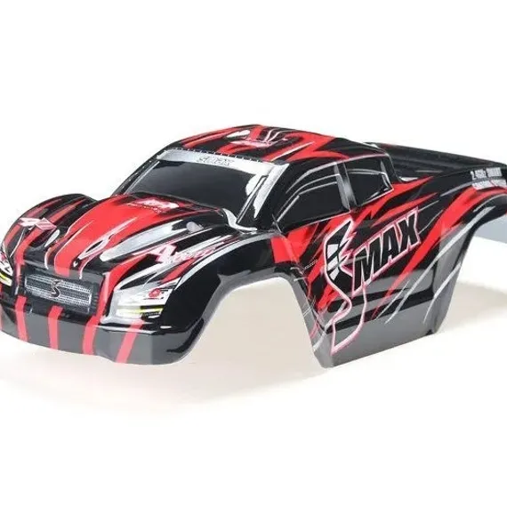 Окрашенный кузов (красный) для моделей монстров Remo Hobby SMAX 1:16 - D3602