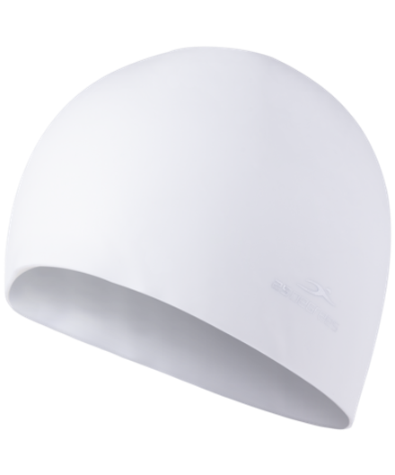 Шапочка для плавания Winner White, силикон