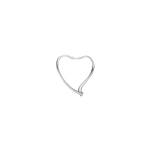 Серьги из серебра 925 , Tiffany💠Open heart широкие