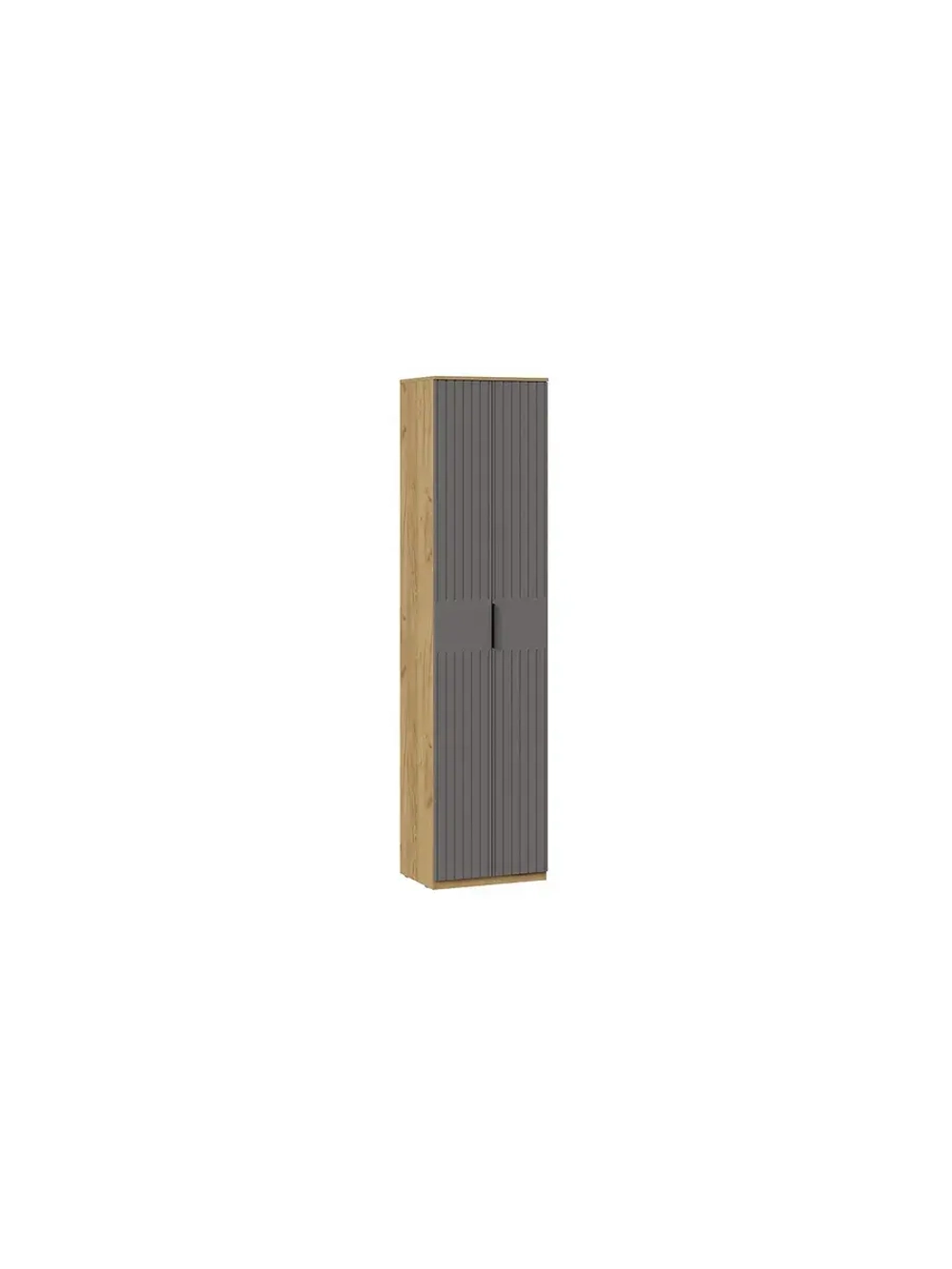 Прихожая с зеркалом Дуб Крафт золотой 206х43х226