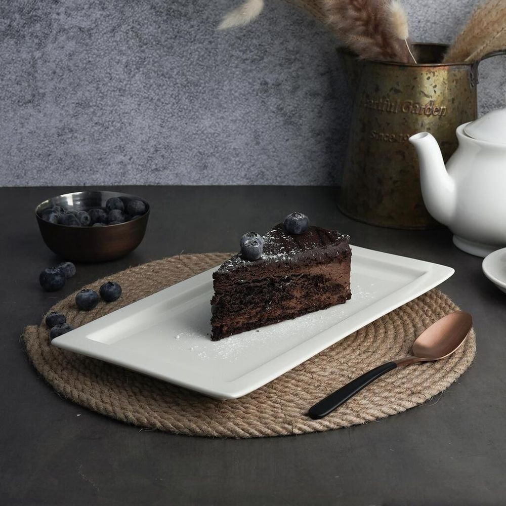 Блюдо прямоугольное 27*14,8 см h2 см   Noble [1]