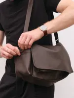 Сумка Kazyrnaya Мессенджер Span коричневая