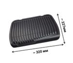 Панель для гриля Tefal Select GC740B нижняя (противень, пластина)