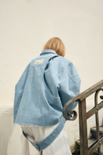 Джинсовая куртка IF SUMMER NOT Light Blue