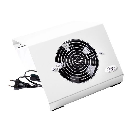 Пылесборник настольный ParisNail (металл, белый) 60W