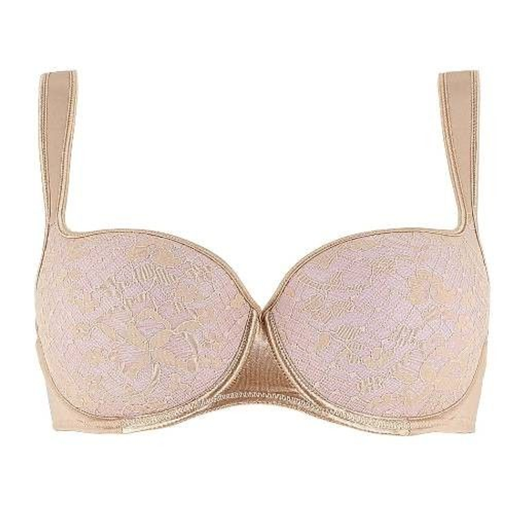 Бюстгальтер Melody с формованными чашками (Размер: 90C) (Цвет: бежевый)