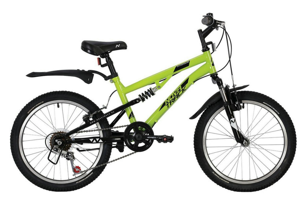 Детский велосипед Novatrack Titanium 6-sp. 20" (2020)