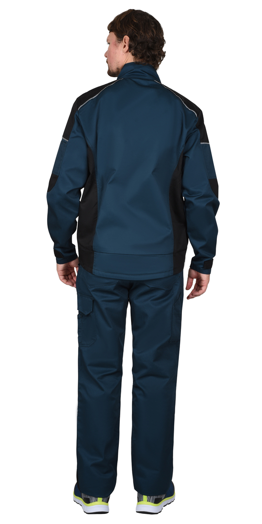 Куртка СИРИУС-ЦИТРИН морена с черным