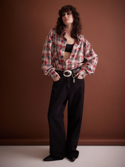 Рубашка Grunge, красная