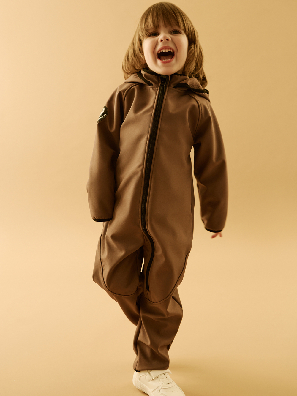 Комбинезон демисезонный Softshell (кофе)