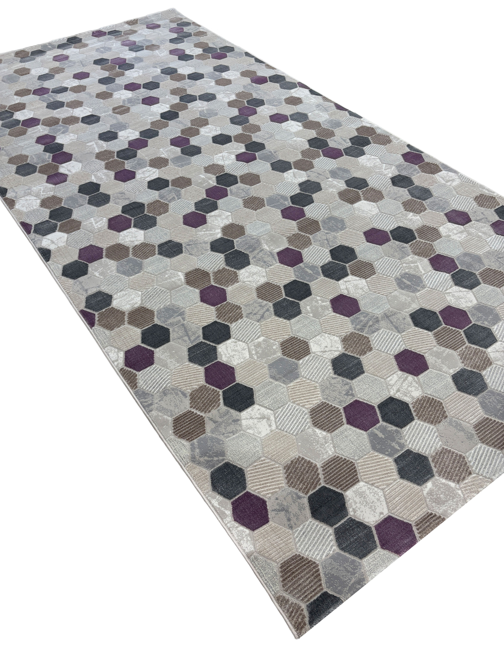 Ковер Platinium 36423A Grey/Lila Прямоугольник