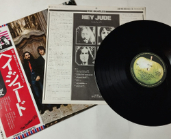 Винтажная виниловая пластинка LP The Beatles Hey Jude (Japan 1976) (Obi) Lady Madonna