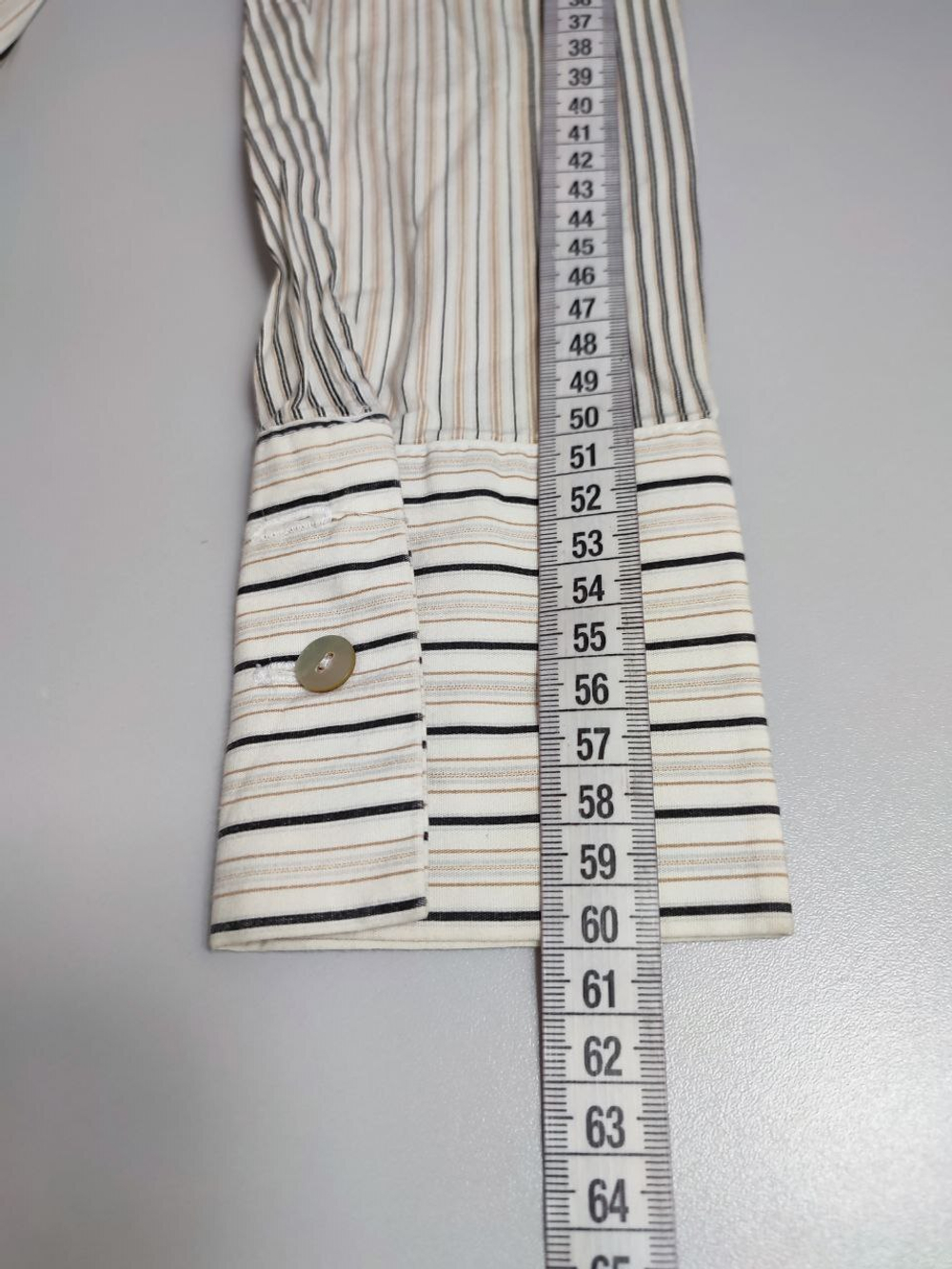 Рубашка в полоску 44 размер