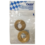 Розетта для труб Cezar D22мм 134 Дуб Редуты (пара)