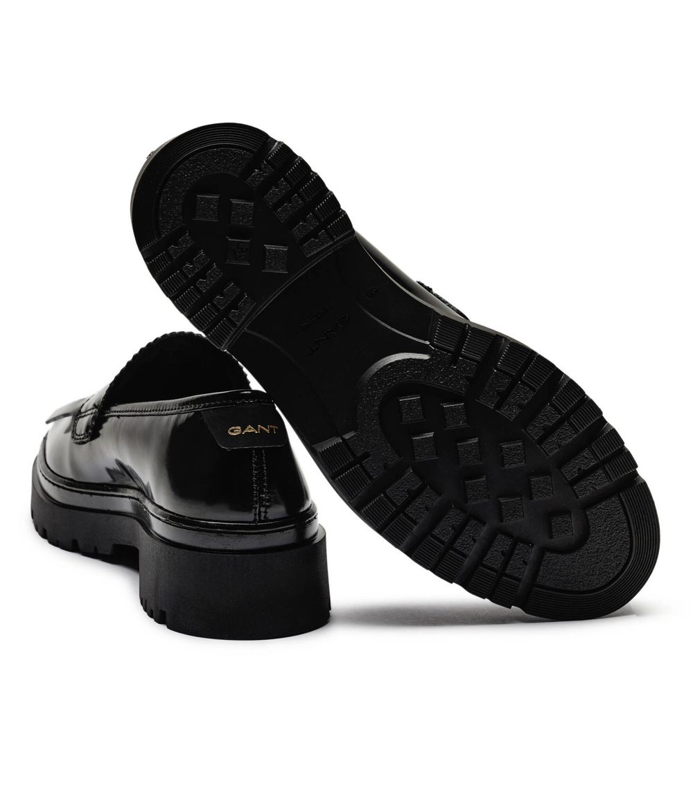 Кожаные мокасины aligrey Gant - черный(29571723)