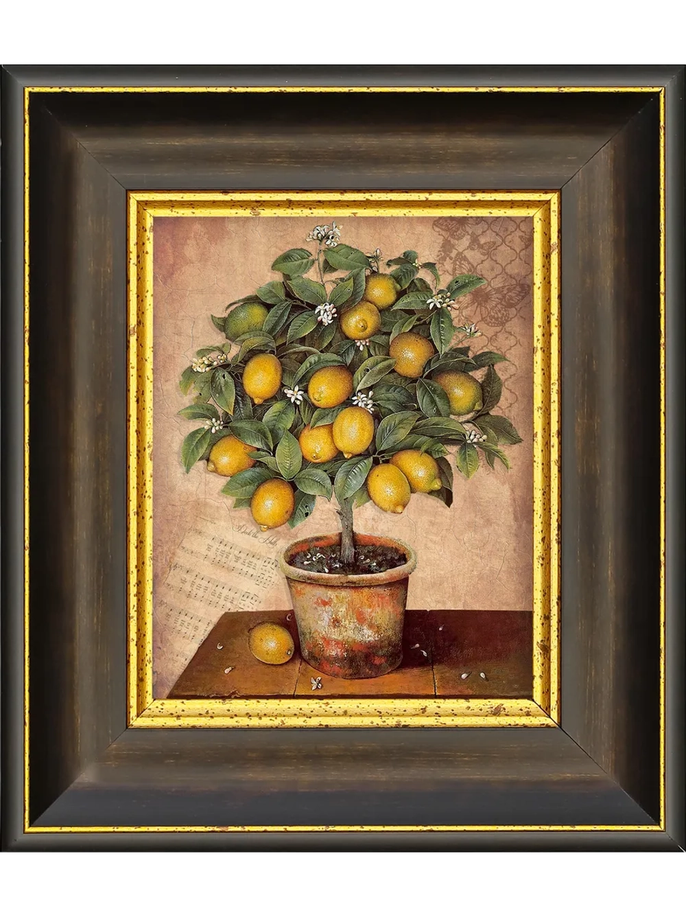 Картина настенная интерьерная в багетной раме 20*23 см