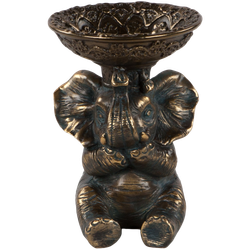 Подставка для украшений Ничего не скажу Бронза