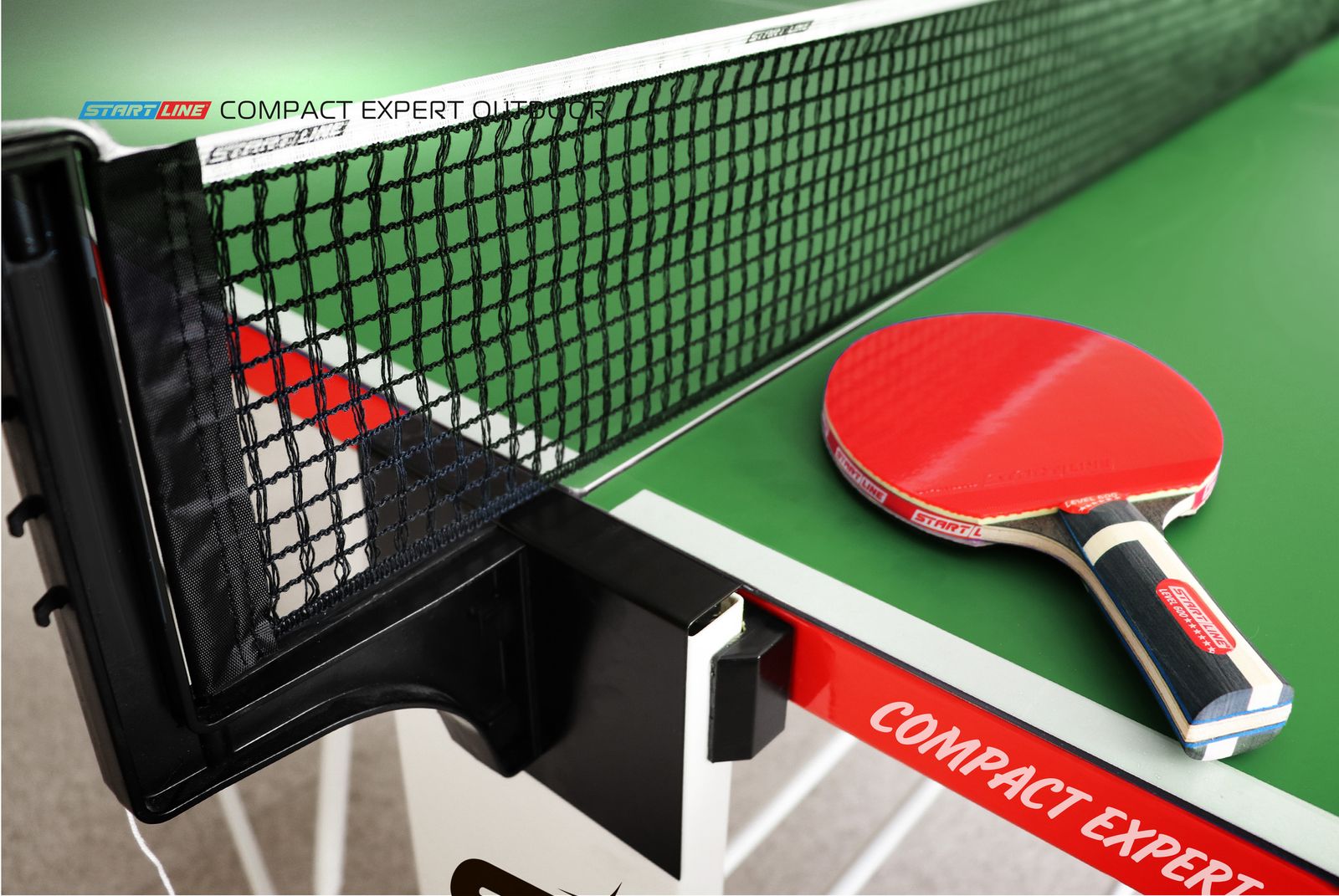 Стол теннисный Compact EXPERT 4 Всепогодный Зелёный фото №10