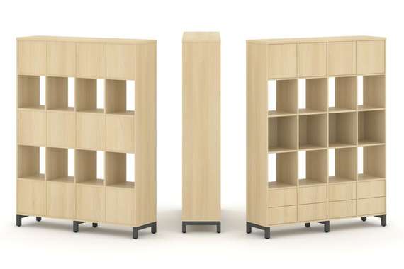 Style Project Набор стеллажа 1 сторон., 5 яр. SN.NS-541  1488*400*1982