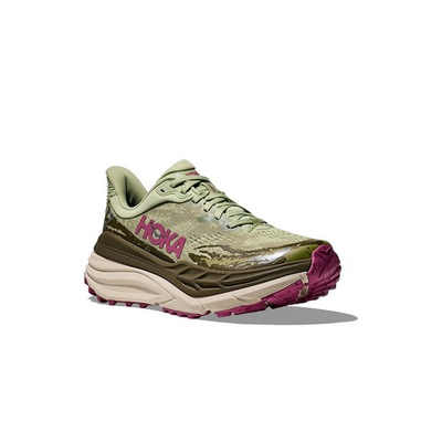 Кроссовки женские HOKA W STINSON 7 Seed Green / Beet Root
