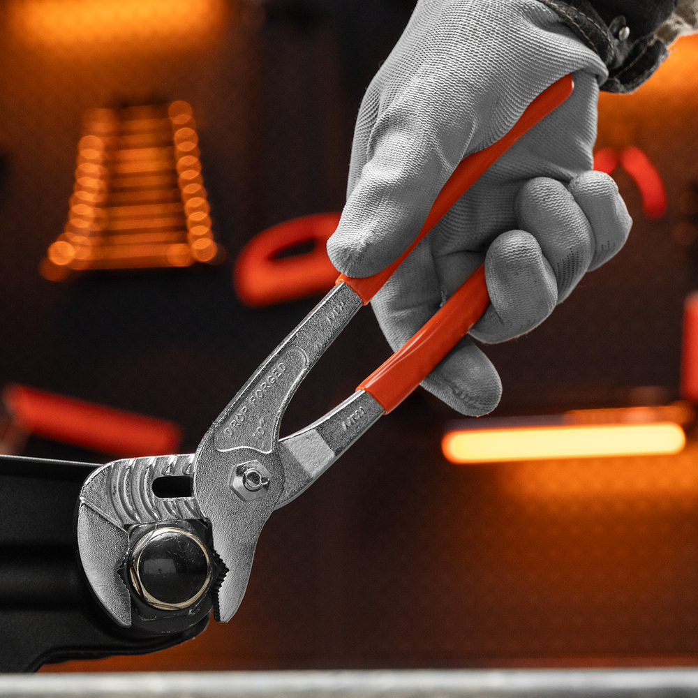 Клещи, 250 мм, переставные, рукоятки ПВХ Sparta