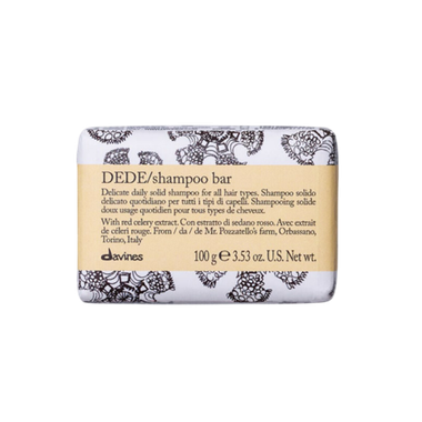Davines DEDE Shampoo Bar 100 гр — твердый деликатный шампунь