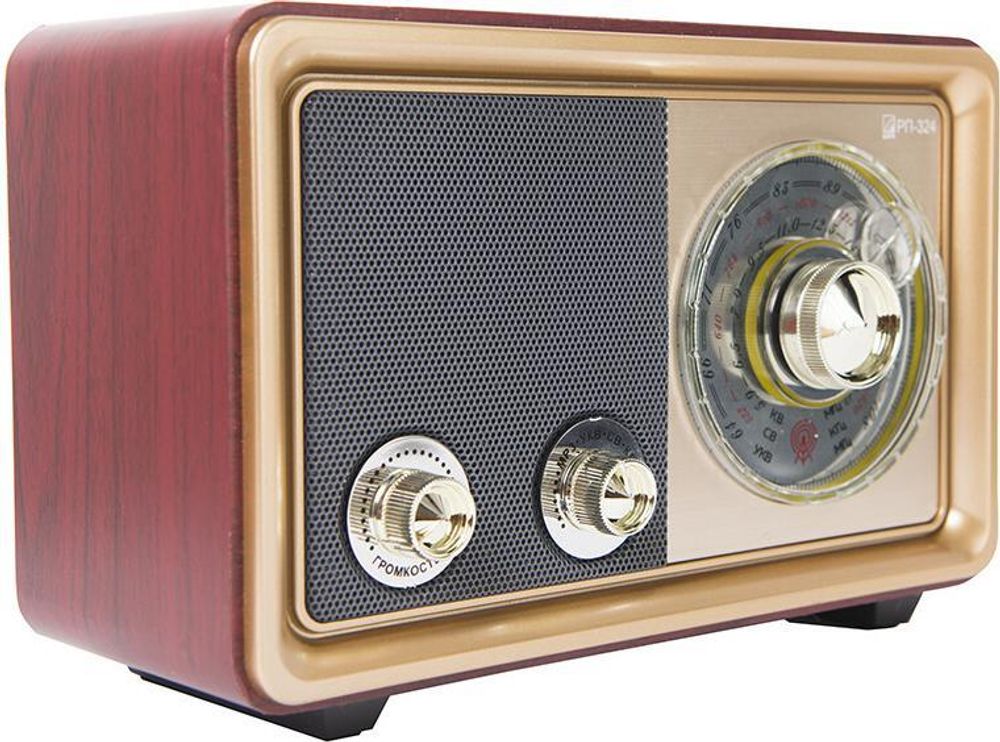 Сигнал БЗРП РП-324 УКВ 64-108МГц СВ КВ бат. 2*R20 220V USB/microSD/AUX лупа Радиоприемник