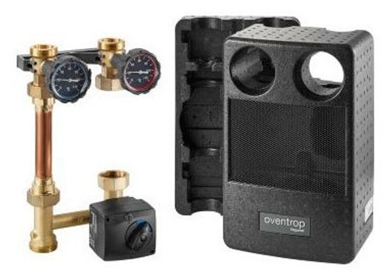 Насосная группа Oventrop Regumat M3-180 1" арт. 1357220 с 3-ходовым смесителем и сервомотором