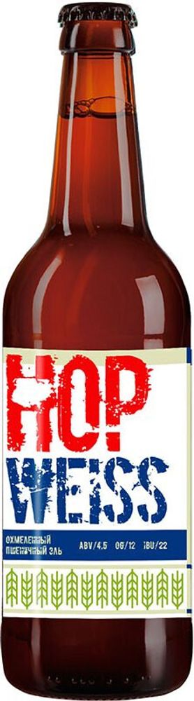 Пиво Василеостровское Хоп Вайсс / Hop Weiss 0.5л - 12шт