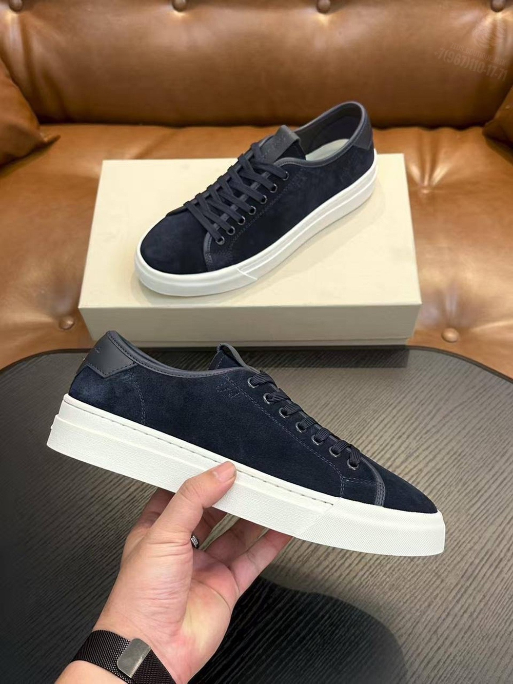Кеды Santoni