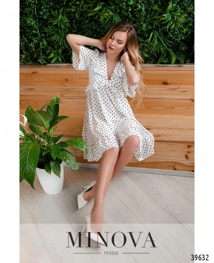 Платье 2014-белый Minova